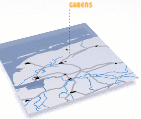 3d view of Gabens