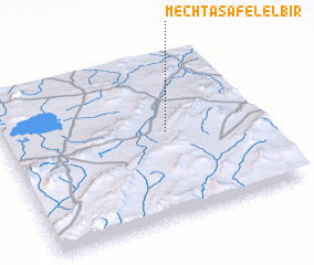 3d view of Mechta Safel el Bir