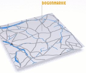 3d view of Dogon Marké