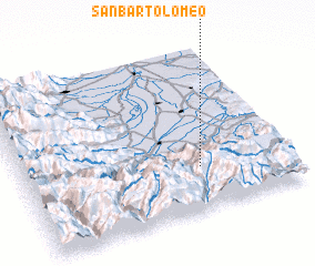 3d view of San Bartolomeo