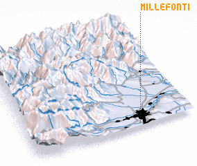 3d view of Millefonti