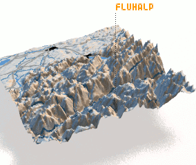 3d view of Fluhalp