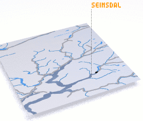 3d view of Seimsdal