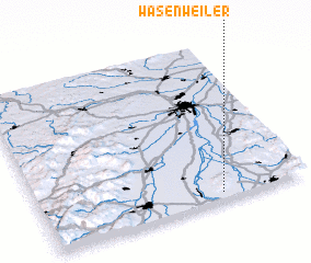 3d view of Wasenweiler