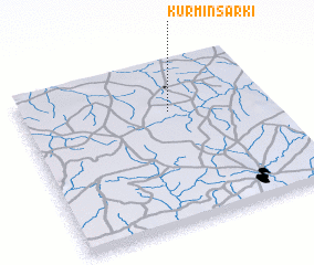 3d view of Kurmin Sarki