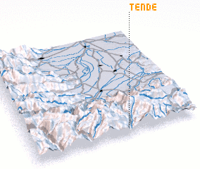 3d view of Tende