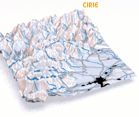 3d view of Ciriè