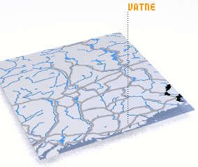 3d view of Vatne