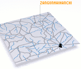 3d view of Zangon Maihanchi