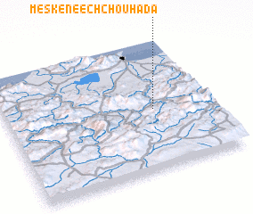 3d view of Meskene ech Chouhada