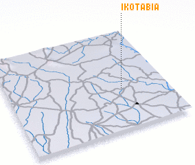 3d view of Ikot Abia