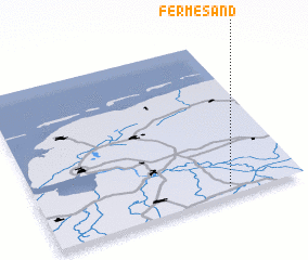 3d view of Fermesand