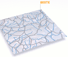 3d view of Akote