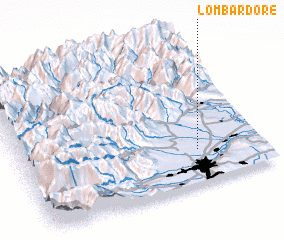 3d view of Lombardore