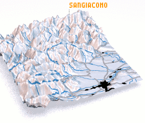 3d view of San Giacomo