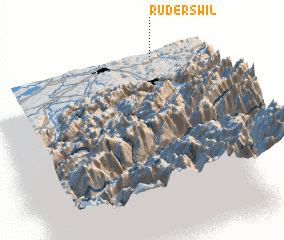 3d view of Rüderswil