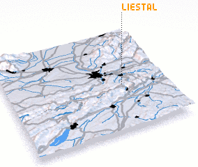 3d view of Liestal