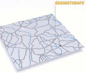 3d view of Ekoi Ikot Udofe