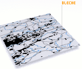 3d view of Bleche