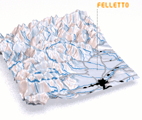 3d view of Felletto