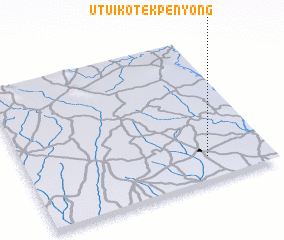 3d view of Utu Ikot Ekpenyong