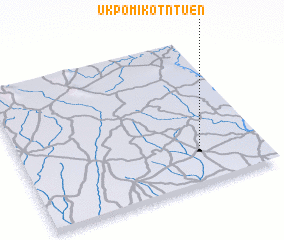 3d view of Ukpom Ikot Ntuen