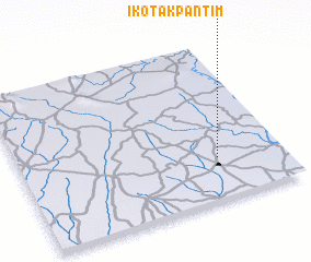 3d view of Ikot Akpa Ntim