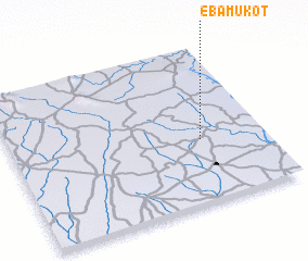 3d view of Ebam Ukot