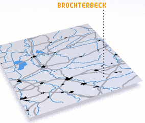 3d view of Brochterbeck