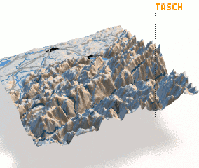 3d view of Täsch