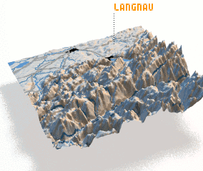 3d view of Langnau