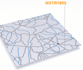 3d view of Ikot Inyang