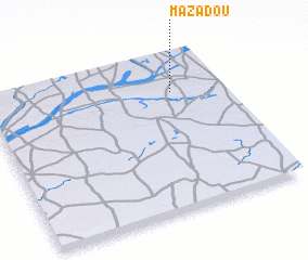 3d view of Mazadou