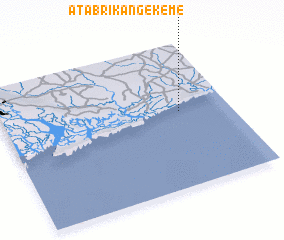 3d view of Atabrikang Ekeme