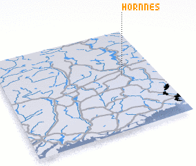 3d view of Hornnes