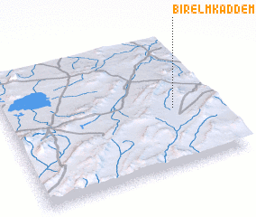 3d view of Bir el MʼKaddem