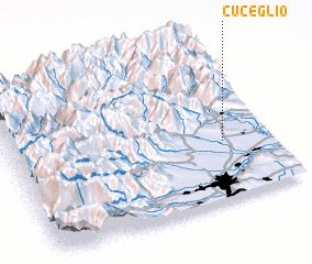 3d view of Cuceglio