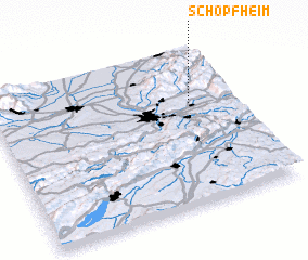 3d view of Schopfheim