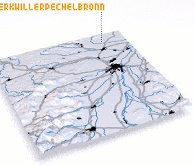 3d view of Merkwiller-Pechelbronn