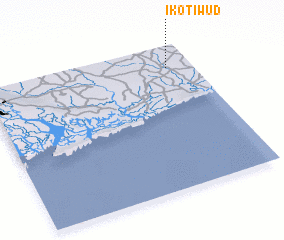 3d view of Ikot Iwud