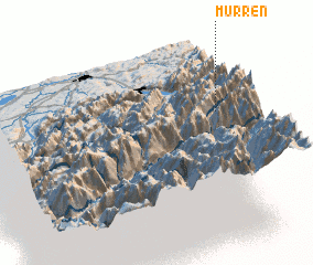 3d view of Mürren