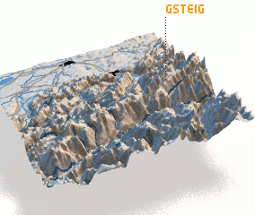 3d view of Gsteig