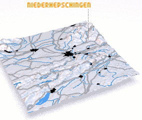 3d view of Niederhepschingen