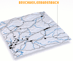 3d view of Bruchweiler-Bärenbach