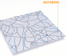 3d view of Ikot Obong