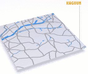 3d view of Kagoum