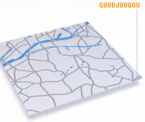 3d view of Gourjougou