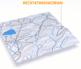 3d view of Mechtat Haouach Raaï