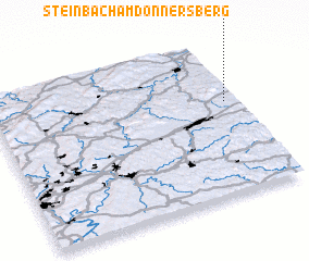 3d view of Steinbach am Donnersberg