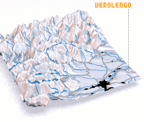 3d view of Verolengo